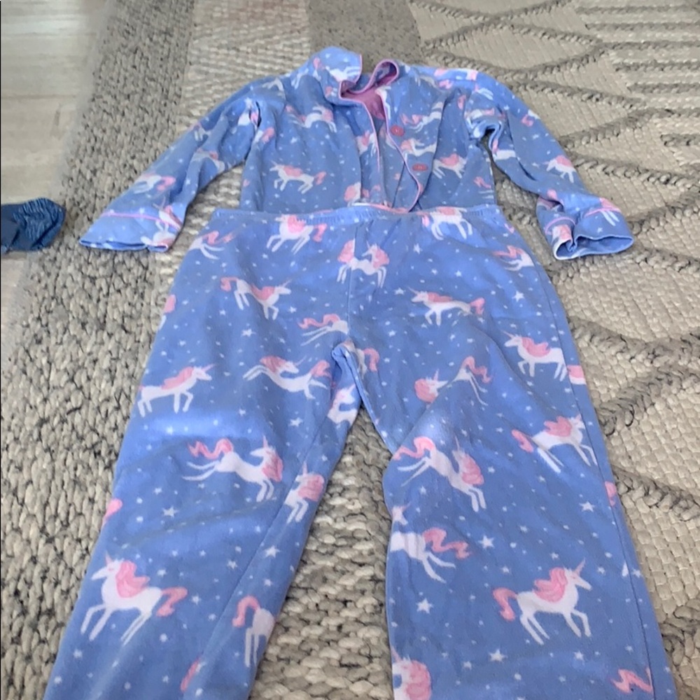 Unicorn PJ Salvage Pajamas.